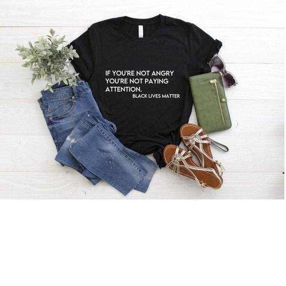 Tops - Black Lives Matter, Civil Rights T-Shirt
